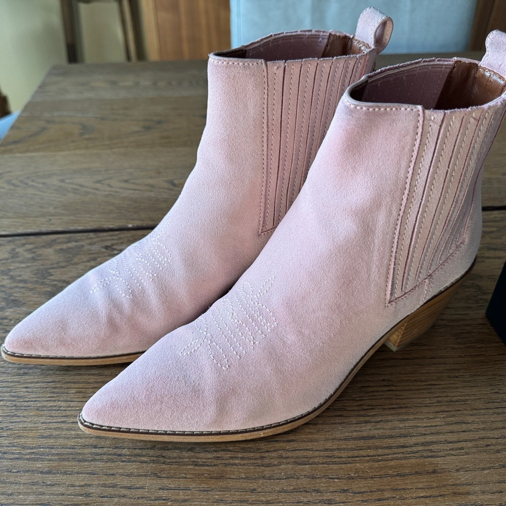 Coach suede boots